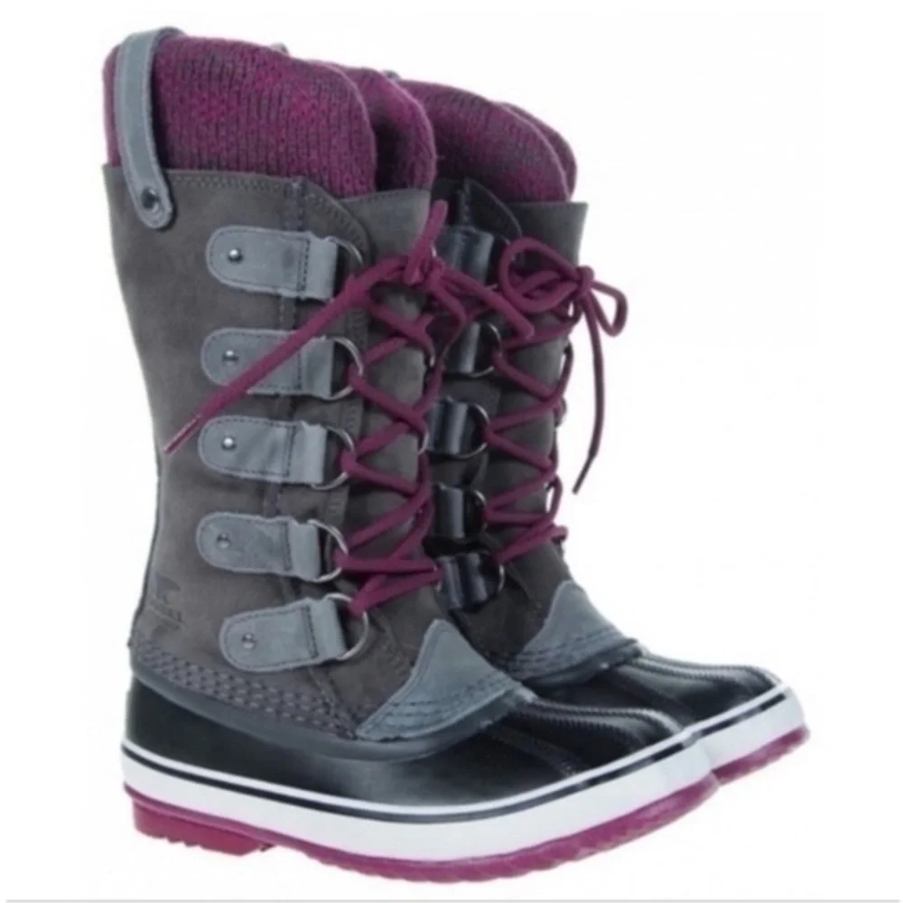 SOREL JOAN OF ARCTIC Waterproof Laced Boots Womens Size 5